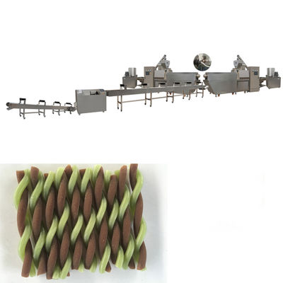 CER genehmigter automatischer Hundefutter-Extruder mit der Kapazität 200-250kg, Haustier-Festlichkeiten/Hundekauen-Lebensmittelverarbeitungs-Linie