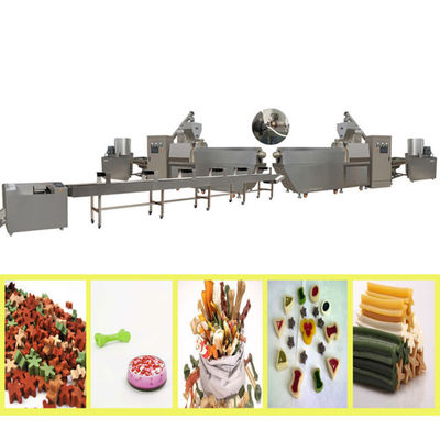 CER ISO9001 bestätigte Fleisch-Pulver-Hundefutter-Extruder für die Hundeimbissverarbeitung