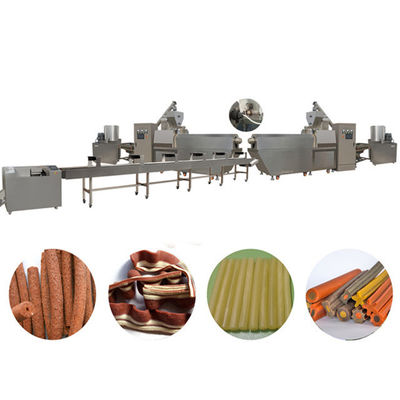 Kleiner Knochen-Hund behandelt Imbisshaustier-Lebensmittelverarbeitungslinie, Torsionshundefutter-Herstellermaschine