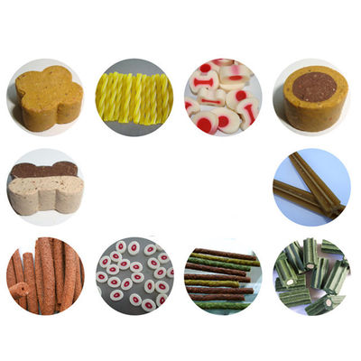 Langzeit-Leistungs-Hunde-Trockenfutter-Extruder 100-150 kg/h Kapazität 12 Monate Garantie