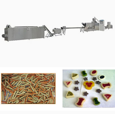 Schraubenzieher-Lebensmittelverarbeitung Linie des ununterbrochenen u. automatischen Hundefutter-Extruders einzelne