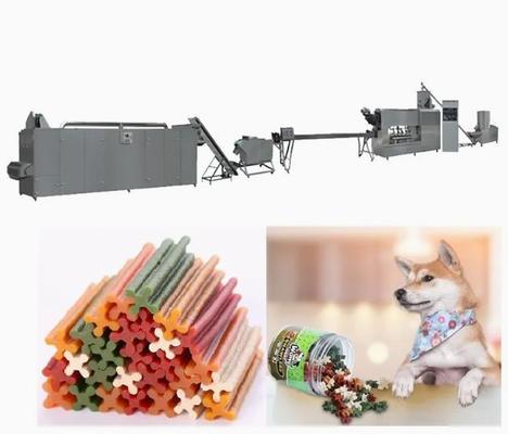 Schraubenzieher-Lebensmittelverarbeitung Linie des ununterbrochenen u. automatischen Hundefutter-Extruders einzelne