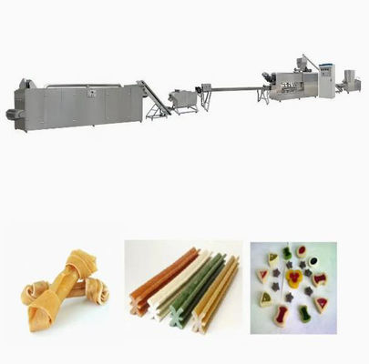 Edelstahl-Hundenahrungsmittelkauen-Imbisse, die Maschinen-Extruder herstellen