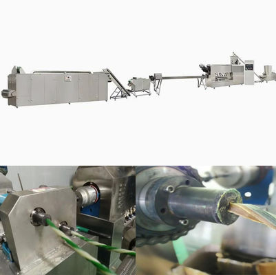 Völlig Edelstahl Torsions-Hundefutter-Extruder-Maschine, Haustierverdrängungsmaschine