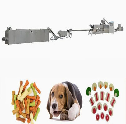 Kontinuierliche und automatische Hundefutter-Extruder Zahnpflege Haustier Kauen Spielzeug-Making-Maschine