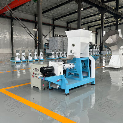MIKIM  Customized Catfish Carp 200-800kg/h Dry Type Fish Feed Extruder  floating fish feed pellet production line