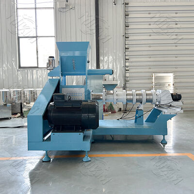 400Kg/H Fisch-Garnelenfutter-Pellet-Herstellungsmaschine Trockentyp Hund schwimmendes Fischfutter Extruder Maschine mit gutem Preis