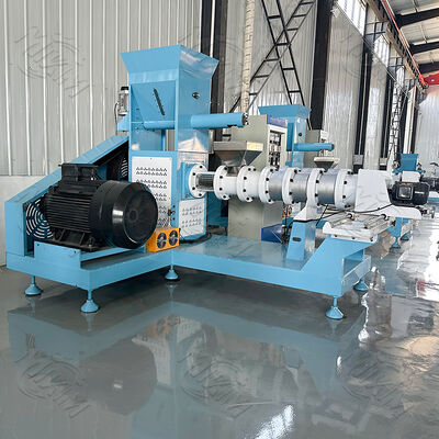 400Kg/H Fisch-Garnelenfutter-Pellet-Herstellungsmaschine Trockentyp Hund schwimmendes Fischfutter Extruder Maschine mit gutem Preis