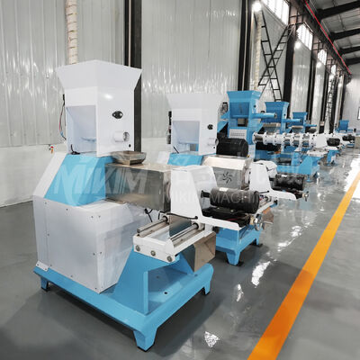 High-Efficiency Automatic Pet Food Production Line Floating Fish Feed Pellet Machine for Dogs Cats Extruder for Fish Food