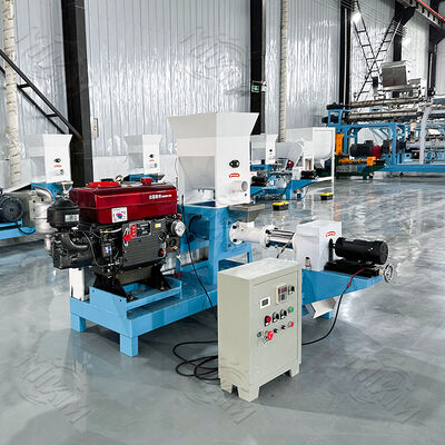 MIKIM Diesel-Fischfutter-Pellet-Extruder-Maschine: Leistungsstark + geringer Kraftstoffverbrauch, Halbierung der Produktionskosten für Fischfutter-Pellets