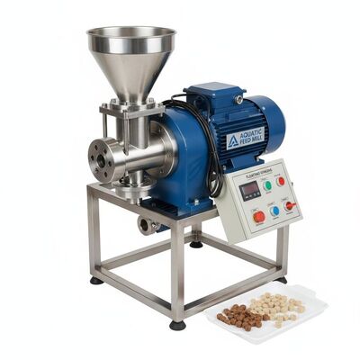 Kleines Wasser-Futter-Pellets-Maschine Elektrische schwimmende/sinkende Fischfuttermühle Pellet-Extruder-Maschine Preis
