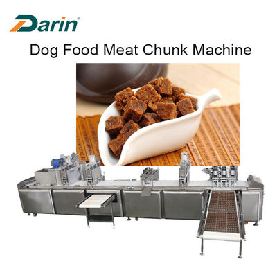 Edelstahl-Hundefestlichkeits-Maschine für Rindfleisch-Körnchen-Fleisch würfelt die Formung