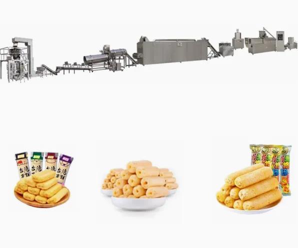 380V 50Hz Mais-Puff-Extruder-Maschine zu verkaufen, Puffweizenmaschine