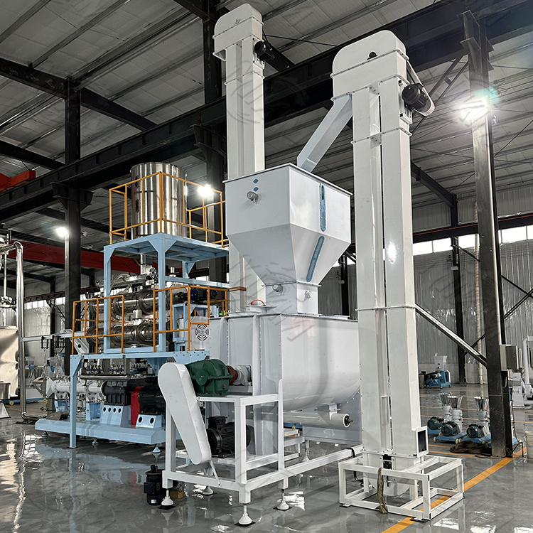 150-200 kg/Std. Tiernahrungsmittel-Extruder, Fischfutter-Extruder