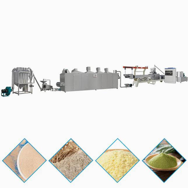 Verdrängende vor- gelatinierte Säuglingsnahrungs-Extruder-Maschine für Nahrungs-Pulver