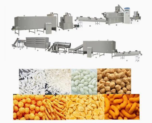 2D Kugel 3D Imbiss-Extruder-Maschine, Corn chipe, die Maschine herstellen