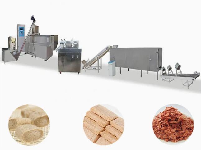 Hohe Kapazität Corn Flakes Soja-Extruder-Maschine mit Doppelschneckenextruder