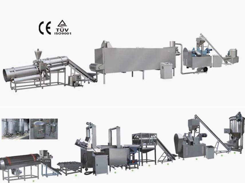 Soja-Extrudermaschine mit hoher Automatisierung für die Extrusion texturisierter Sojaproteine 500 - 600 kg/h