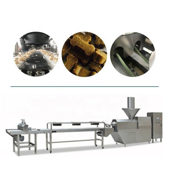 Kaltes Verdrängungs-Haustier-Lebensmittelproduktions-Fließband, Haustier, das Knochen-Maschine mit hohem Fleisch-Inhalt kaut