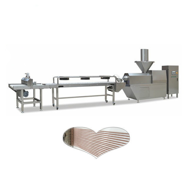 Streicheln Sie Lebensmittelproduktions-Fließband die Handelsfleisch/Fisch-/Trockenfleisch- vom Rindherstellung/, die Maschinen bildet