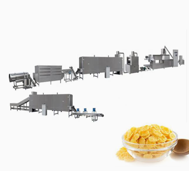 Corn- Flakesfertigungsstraße/Corn- Flakesröster mit CER Zertifikat