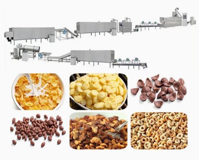Automatische Corn Flakes, welche die line&roasted Corn- Flakesproduktlinie/Corn Flakes herstellen Maschine verarbeiten