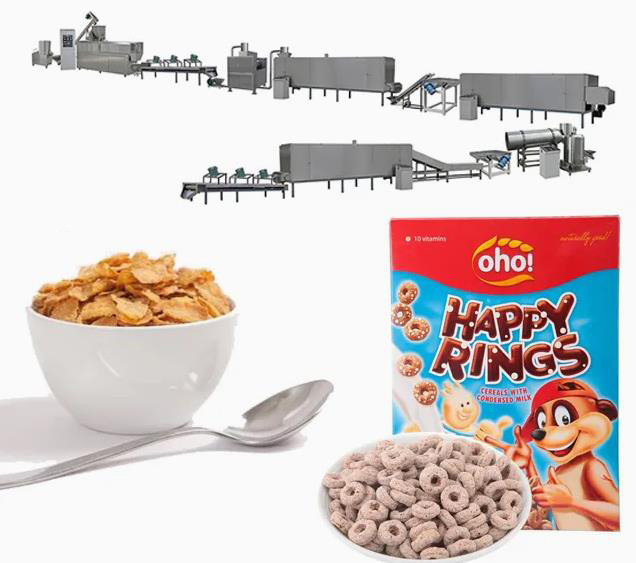 Englische Corn- Flakesproduktlinie-Corn Flakes, die Maschine herstellen
