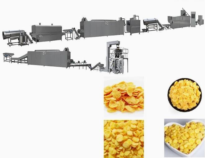 Hohe Qualität von der China-Corn- Flakesproduktlinie/von Corn Flakes, die Maschine herstellen