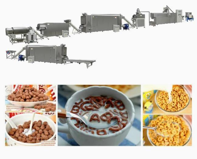 Frühstückskost- aus GetreideCorn- Flakesmaschinerie mit der großen Kapazität 120-300kg/h