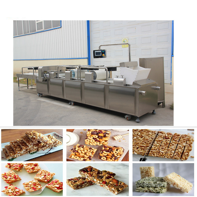 Müsliriegel-Müsliriegel-Schneidemaschine-Müsliriegel Linie machend