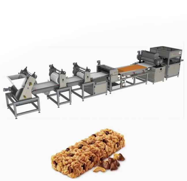 Puffreissüßigkeitskuchen/Schokoriegel, der Maschine, Popcornball bildet Maschine herstellt