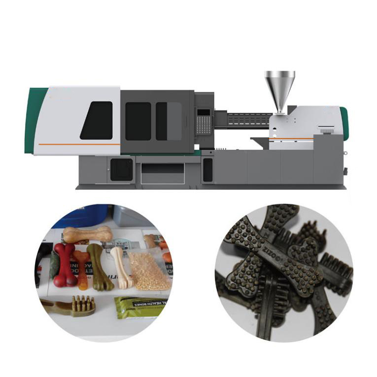 Automatisches Hundeimbiss-Spritzen-Haustier kaut Maschine/nutual Hundefuttermaschinerie