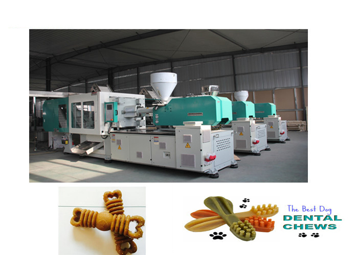 Zahnpflege-Haustier-Spritzen-Maschine für den Hundeknochen, der Nahrung kaut