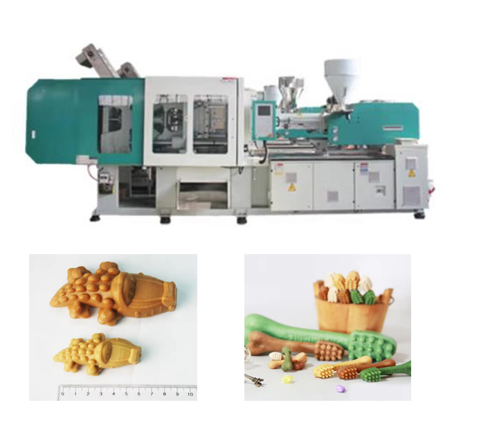 Automatische geformte Zahnpflege-Hunde-Keksmaschine Einzelschraube