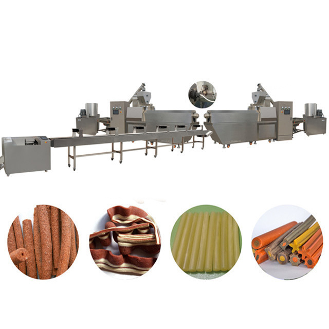 Kleiner Knochen-Hund behandelt Imbisshaustier-Lebensmittelverarbeitungslinie, Torsionshundefutter-Herstellermaschine