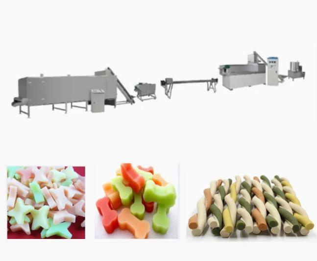 Rindfleischsteak, Hühnerstock Hundefutter-Extruder für Zahnpflege-Haustier kaut Stange