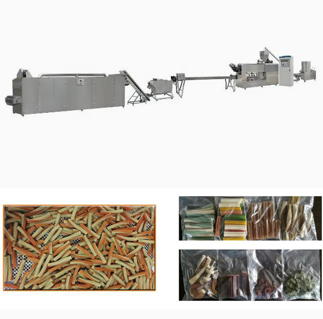 Vollautomatischer Hundefutter-Verarbeitungs-Ausrüstungs-Zufuhr-Kugel-Extruder
