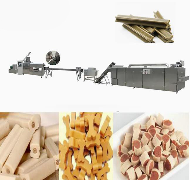 Kauspielzeug-Welpenfutter-Extruder-Maschine 100 kg/h für Maisstärke, Fleischpulver