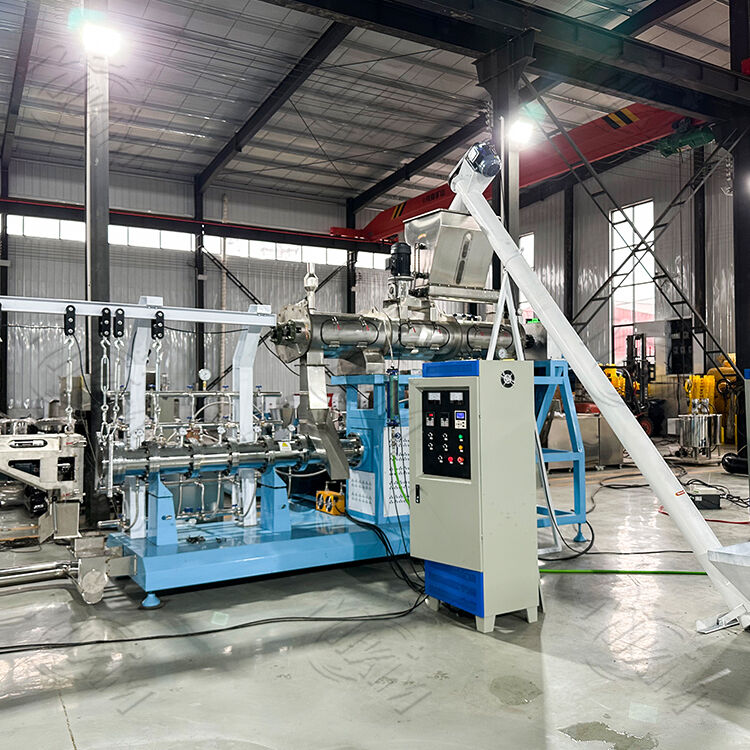 Vollautomatische Katzenfutter-Produktionslinie Schwimmbad-Fischfuttermachine Hunde-/Katzenfutter-Extrudermaschine